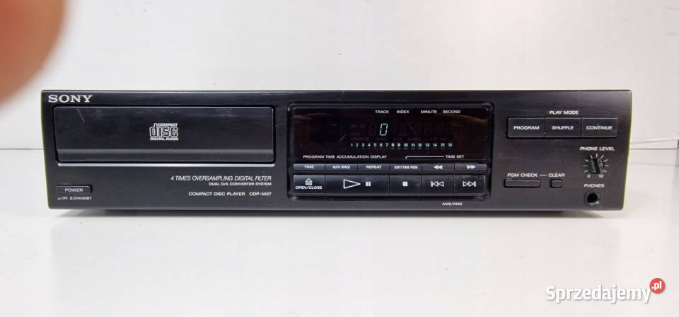 Sony MINI MIDI CD player CDP M 27 M27 Międzychód