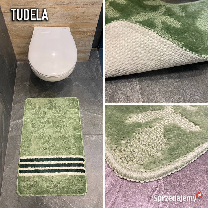 DYWANIK ŁAZIENKOWY 50X80 TUDELA ANTYPOŚLIZOGWY 1 Białystok