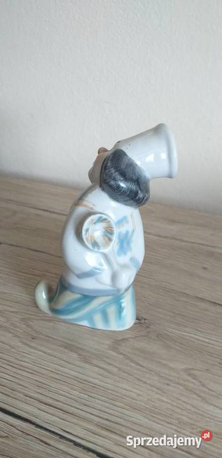 Porcelanowy kucharzsygnowany Płonne łódzkie Przedbórz