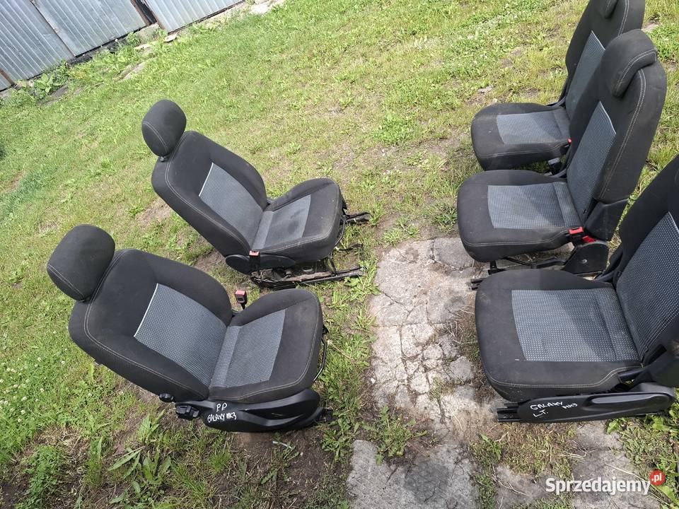 FORD GALAXY MK3 fotel przód tył 2 rząd prawy Fotele i kanapy Kielce sprzedam