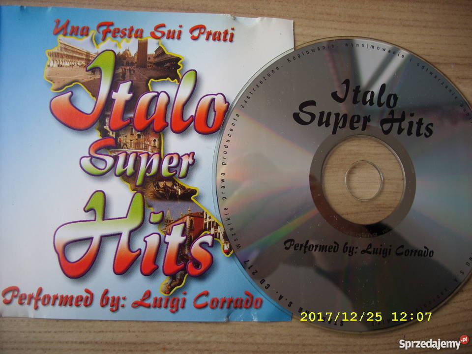 CD skladanka ITALO SUPER HITS Wołów