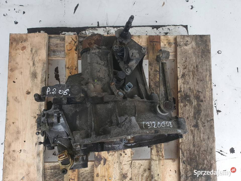 Peugeot 206 14 8V SKRZYNIA BIEGÓW 20CF08 manual osobowe Skrzynie biegów manualne Części samochodowe Rudka