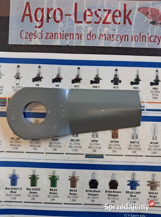 Nożyk kosiarki Taarup 128x50x4 205x228 56110300 Bielsk Podlaski