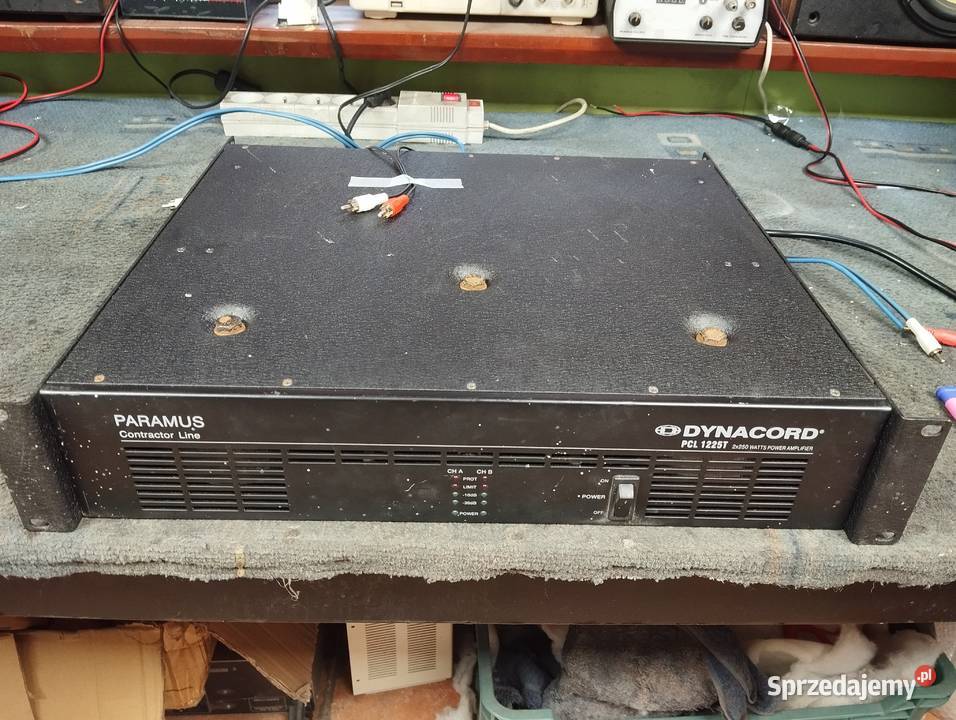 wzmacniacz dynacord pcl 1225t 2x250w śląskie Zabrze