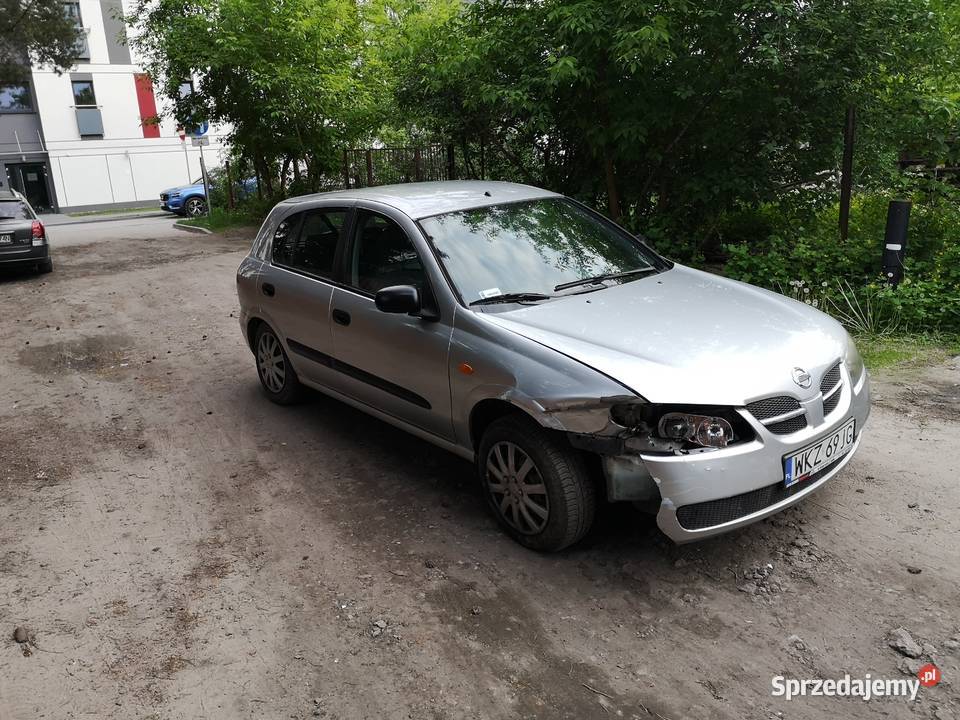 Nissan Almera N16 hatchback 2003 benzyna Ząbki
