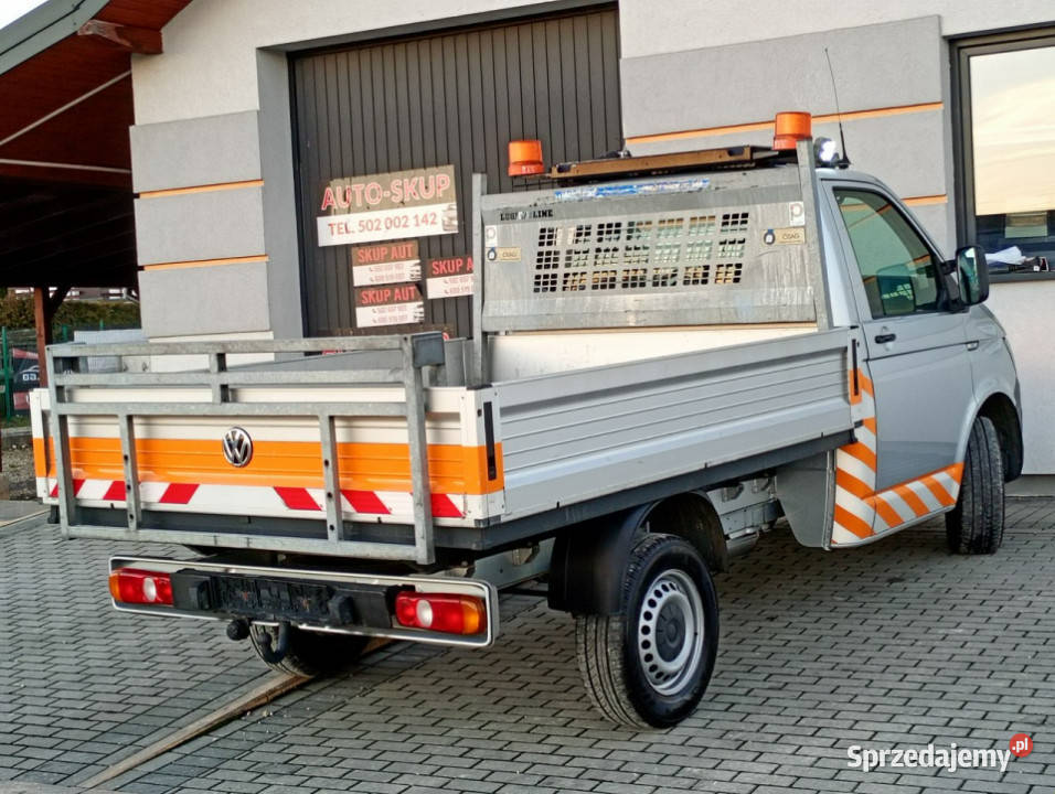 Volkswagen Transporter sygnalizacja świetlna srebrny Chełm Śląski