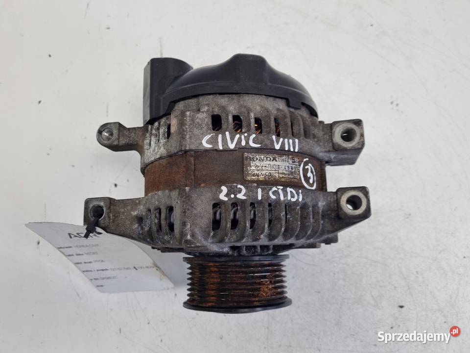ALTERNATOR Honda Civic VIII 22 iCDTI denso Układ elektryczny silnika lubelskie Chełm