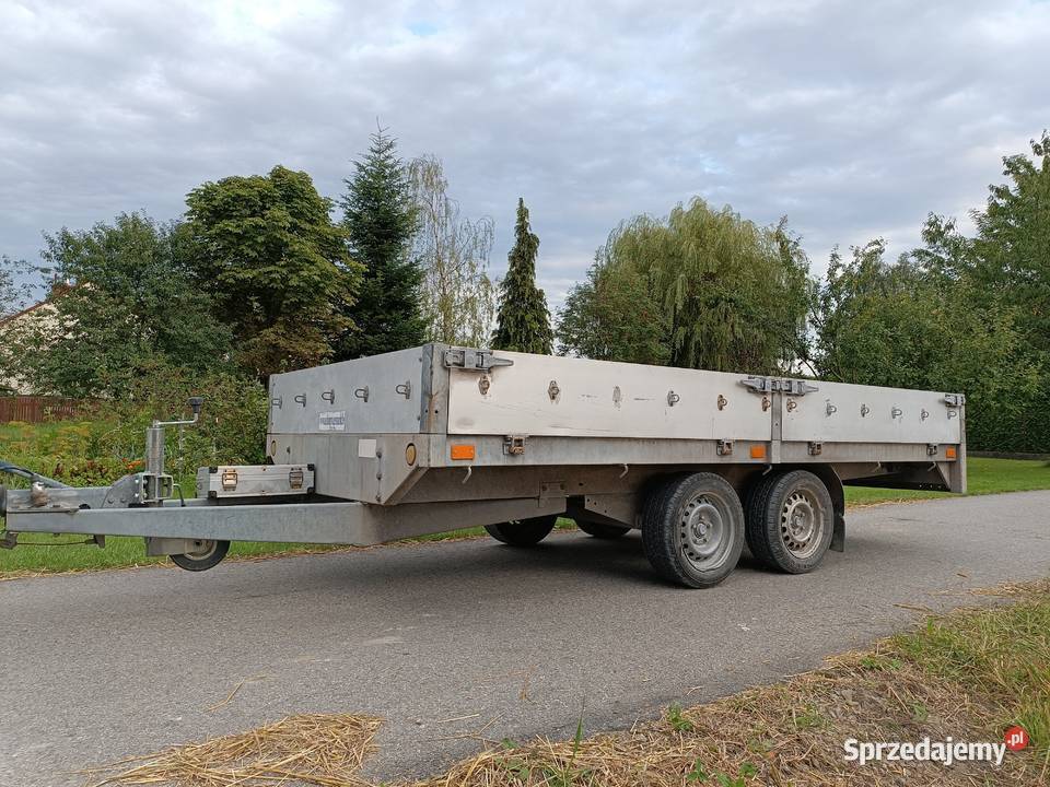 Przyczepa burtowa laweta saris p2000 dmc 1500 Sędziszów Małopolski sprzedam