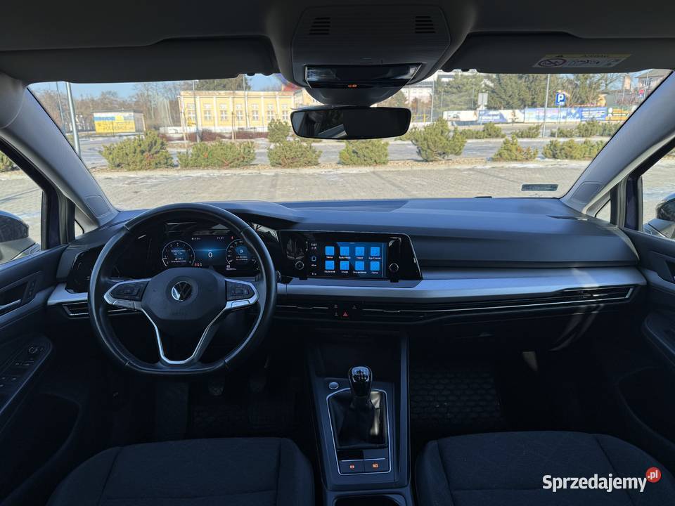 VW Golf 8 VIII 15TSi Salon Polska ASO Virtual gniazdo SD Poddębice sprzedam