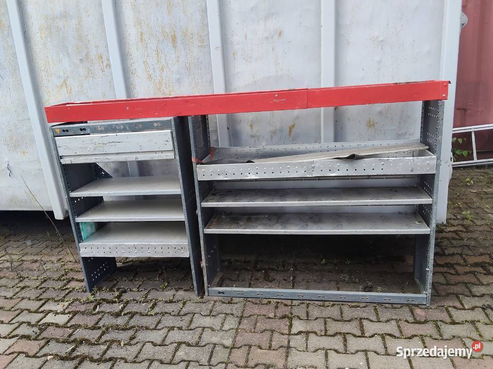 Używana metalowa zabudowa serwisowa do samochodu Opole