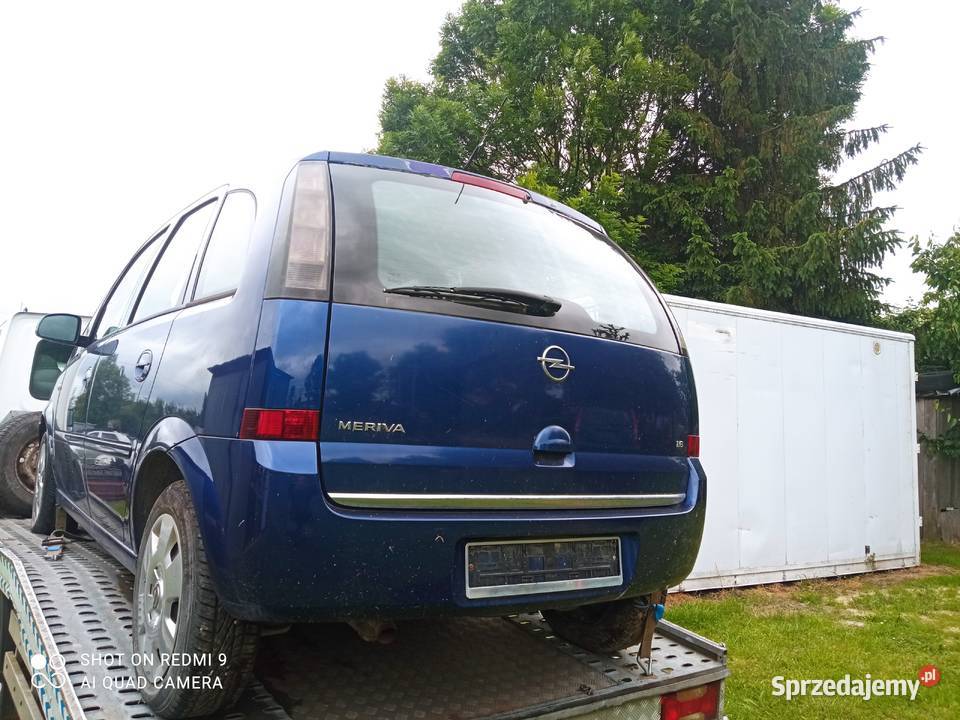 Opel Meriva A 16 77kW 2006 r na części osobowe Oleszyce sprzedam