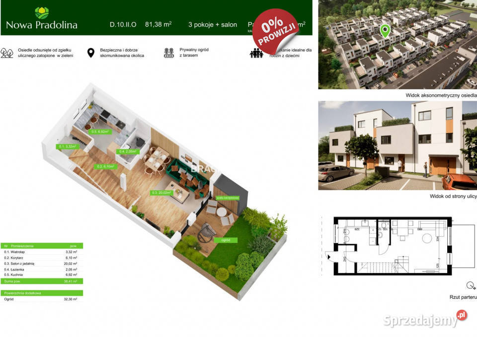 Do sprzedaży mieszkanie 8138m2 4pokojowe Tarnów