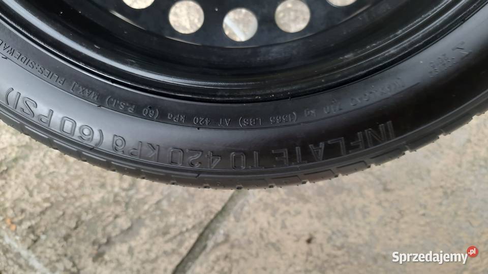 Kolo dojazdowe 5x105 Mokka Astra K Zafira C Pińczów