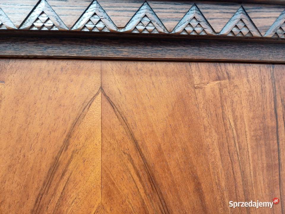 Unikatowa Reprezentacyjna Komoda Kredensowa Antyki, Sztuka, Kolekcje Suchorzew sprzedam