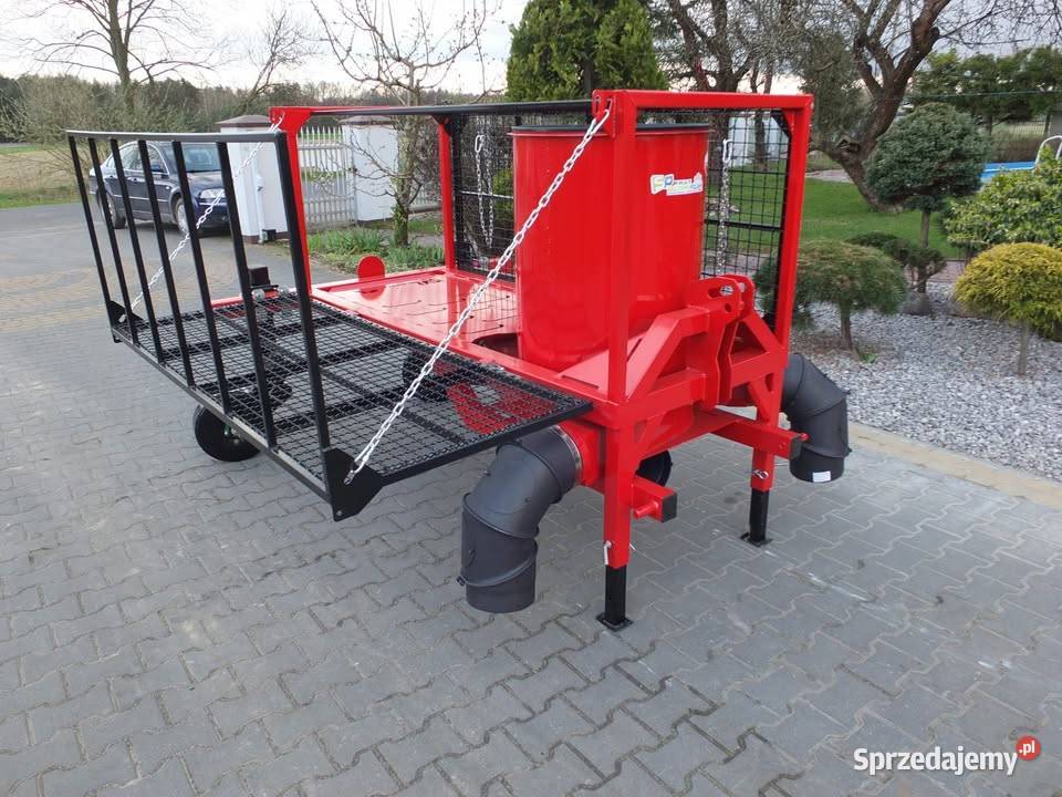 Ścielarka słomy do truskawek ST1 Rozścielacz nieuszkodzony Chrzanów