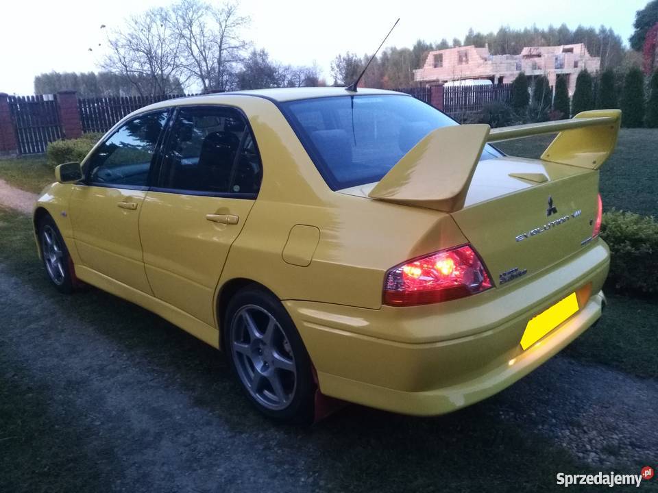 Mitsubishi Lancer Evolution EVO 8 VIII FQ300 żółty Tarnów