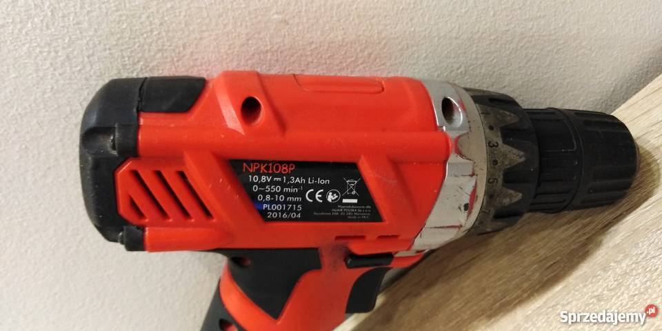 Wkrętarka MKTOOL RED NPK108P 108V ładowarka Elektryczne Pabianice