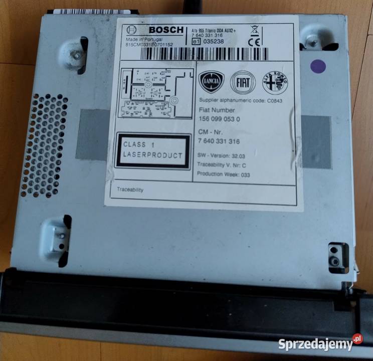 Radio Alfa Romeo MiTo obudowa Gdynia sprzedam