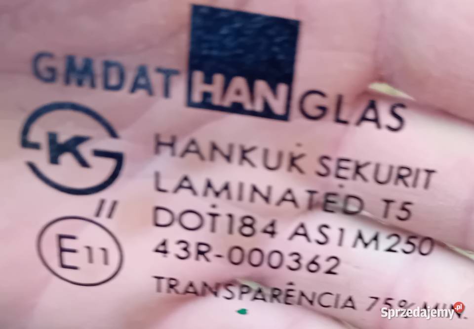 Szyba przód czołowa Chevrolet kalos aveo 07r Przednie opolskie Nysa