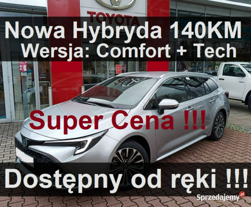 Toyota Corolla Hybryda 140 18 Pakiet Tech wielofunkcyjna kierownica Szczecinek