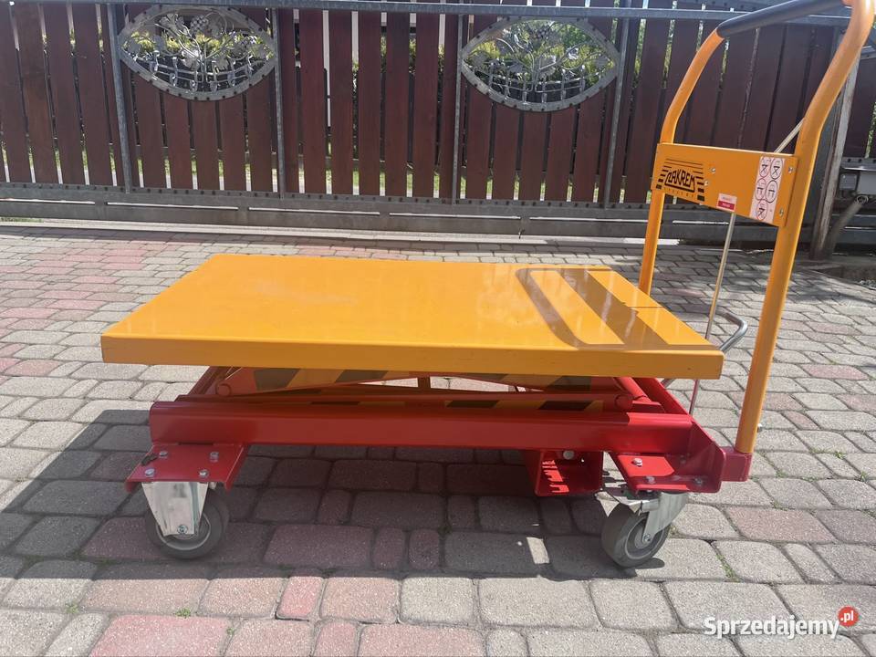 Wózek podnośnikowy stołowy hydrauliczny Czechowice-Dziedzice
