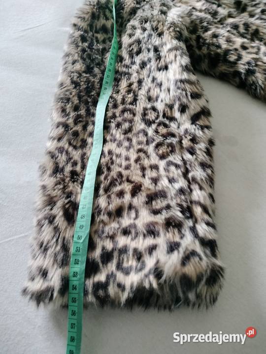 Futro w panterkę 4648 mazowieckie Legionowo sprzedam