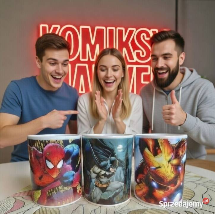 Zestaw prezentowy fana komiksów Marvel DC 3 Warszawa sprzedam