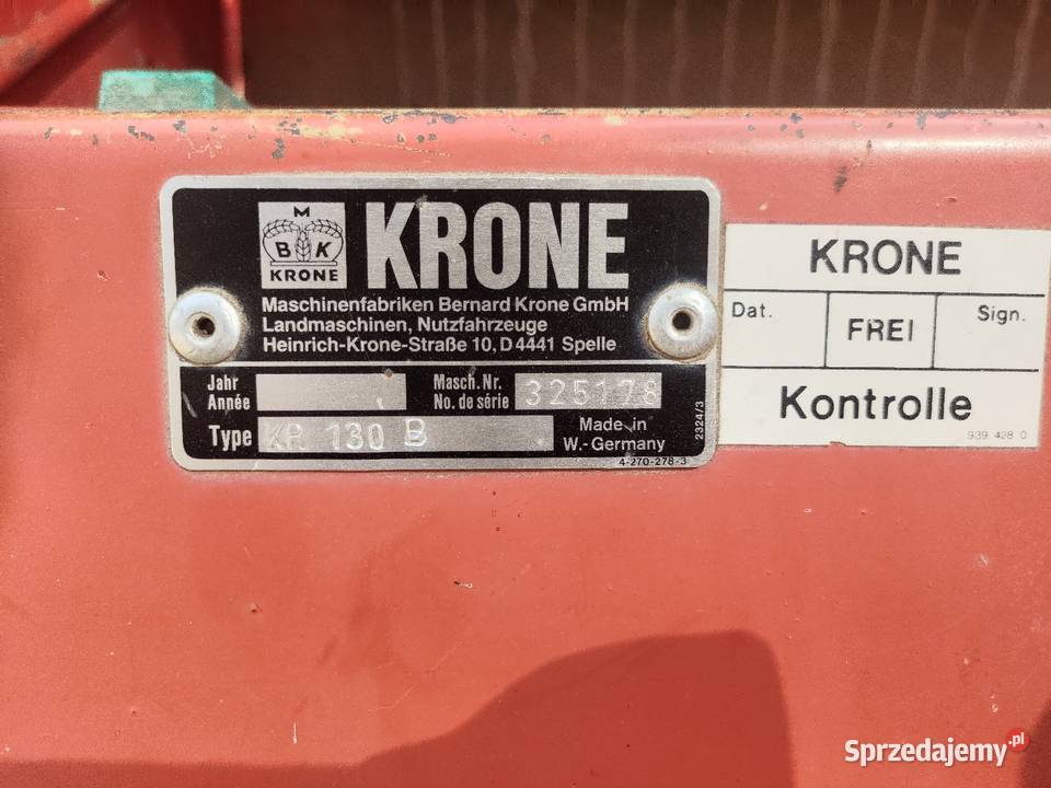 Prasa Krone 130 małopolskie