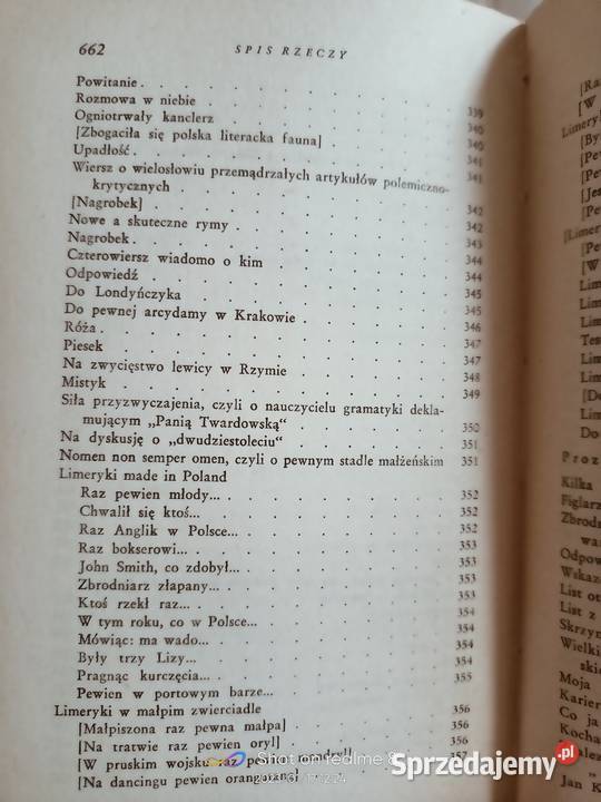 Dzieła Tuwima unikat okazy Księgarnia Praga Warszawa