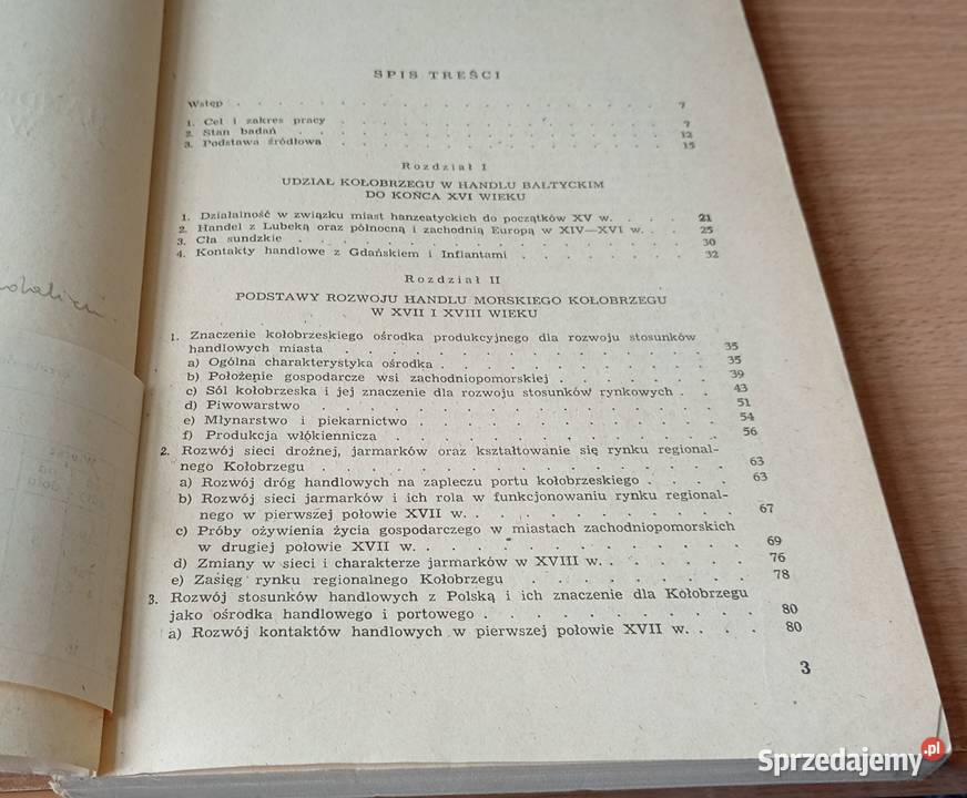 Handel morski Kołobrzegu w XVII i XVIII wieku historia Podręczniki