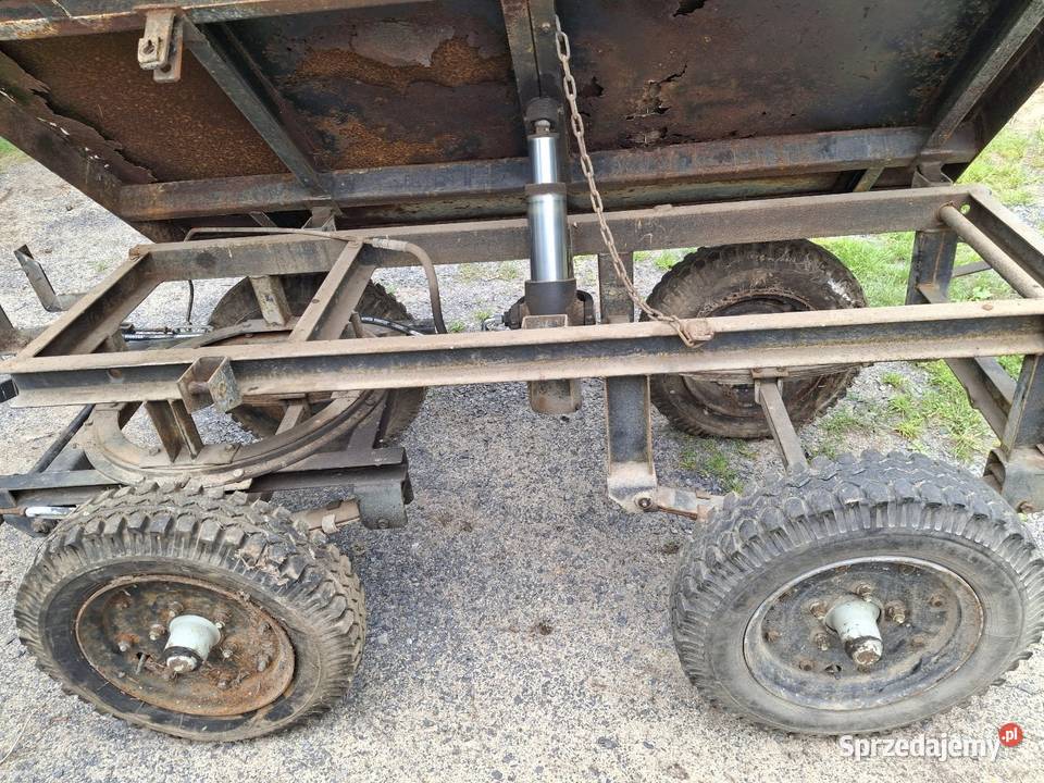 Przyczepka Multicar 3stronny wywrot hydrauliczny Krosno Odrzańskie