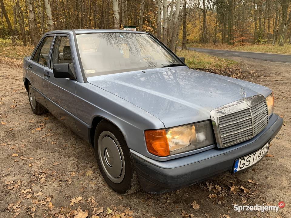 Mercedes W201 190D 25 Diesel niebieski Starogard Gdański