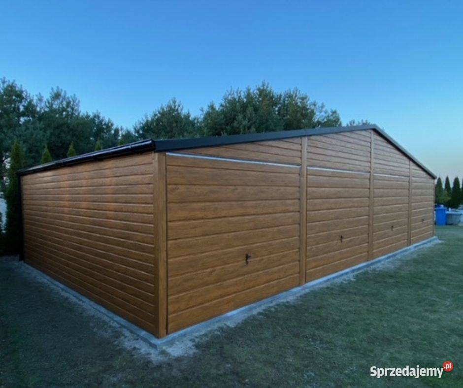 Garaż Blaszany 12x6 Wiata Hala Magazyn Barlinek