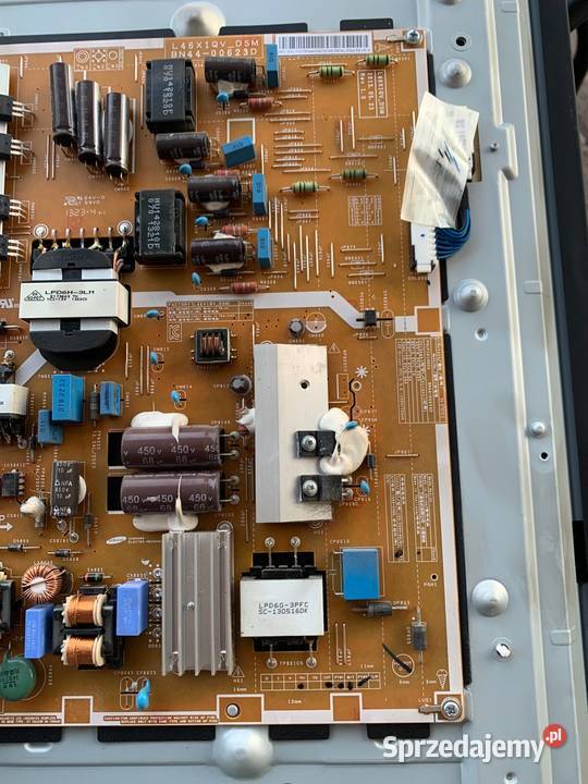Zasilacz samsung ue46f6400aw Telewizory Gościeradów Ukazowy sprzedam