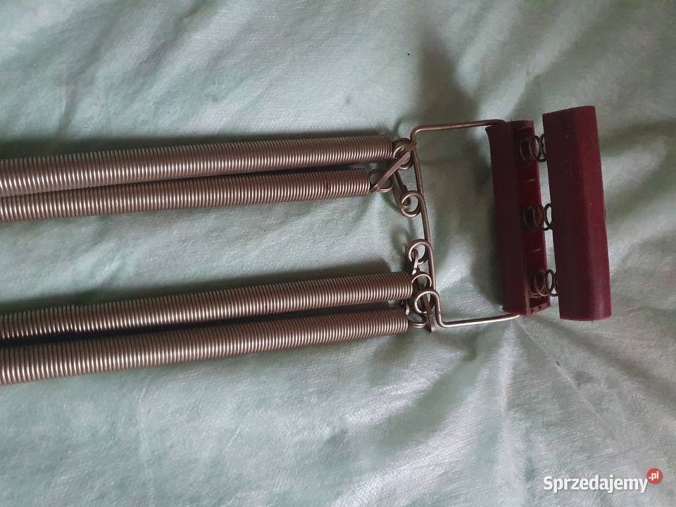 Ekspandery sprężynowe retro do ćwiczeń PRL Warszawa sprzedam