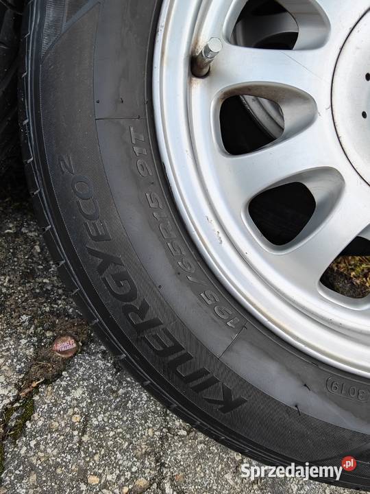 Koła felgi aluminiowe E39 opony letnie hankook Biłgoraj