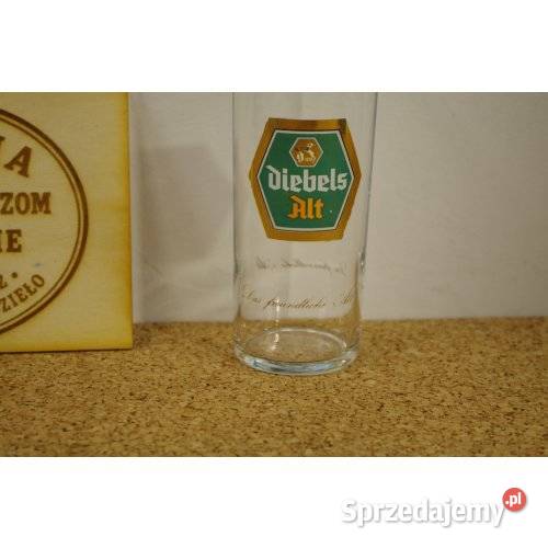 Komplet 8 szklanek Diebels Alt 02 l niemieckie