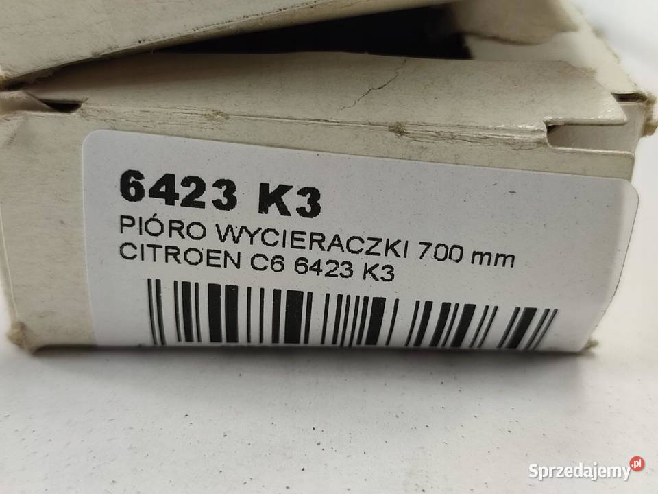 PIÓRO WYCIERACZKI 700mm CITROEN C6 TD 20052012 sprzedam