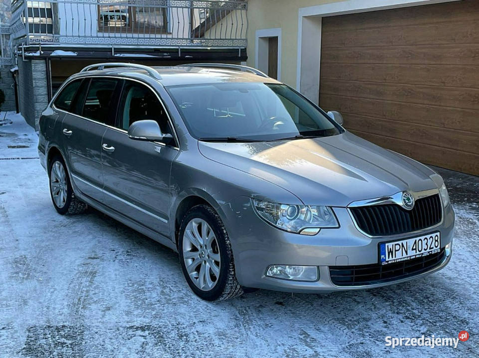 koda Superb Wzorowy Stan 4x4 DSG 20 TDI łopatki zmiany biegów mazowieckie