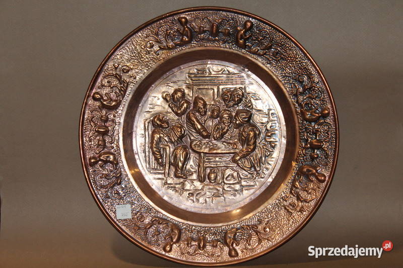 Miedziany talerz 519 FiaF Pozostałe Szczecin