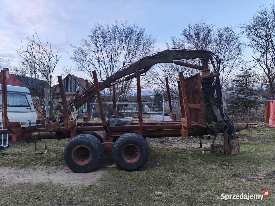 Sprzedam przyczepę do drewna hds Czarne Wielkie