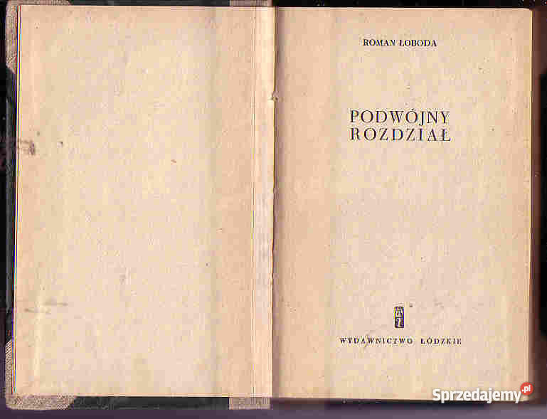 4492 PODWÓJNY ROZDZIAŁ ROMAN ŁOBODA Czyrna sprzedam