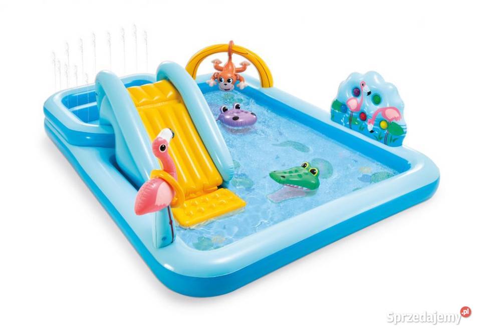 Basen wodny plac zabaw zjeżdżalnia intex 57161