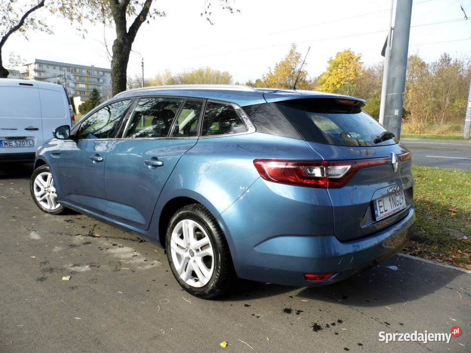 Renault Megane 16 salon polska IV 2016 wspomaganie kierownicy Łódź