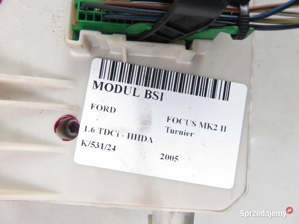 BSI FORD FOCUS MK2 II 16 TDCi 4M5T14A073CF