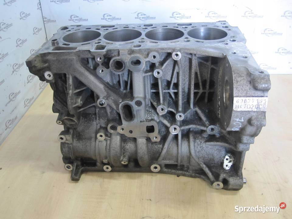 BMW 3 5 20 D N47D20C 177 09r blok silnika sprzedam