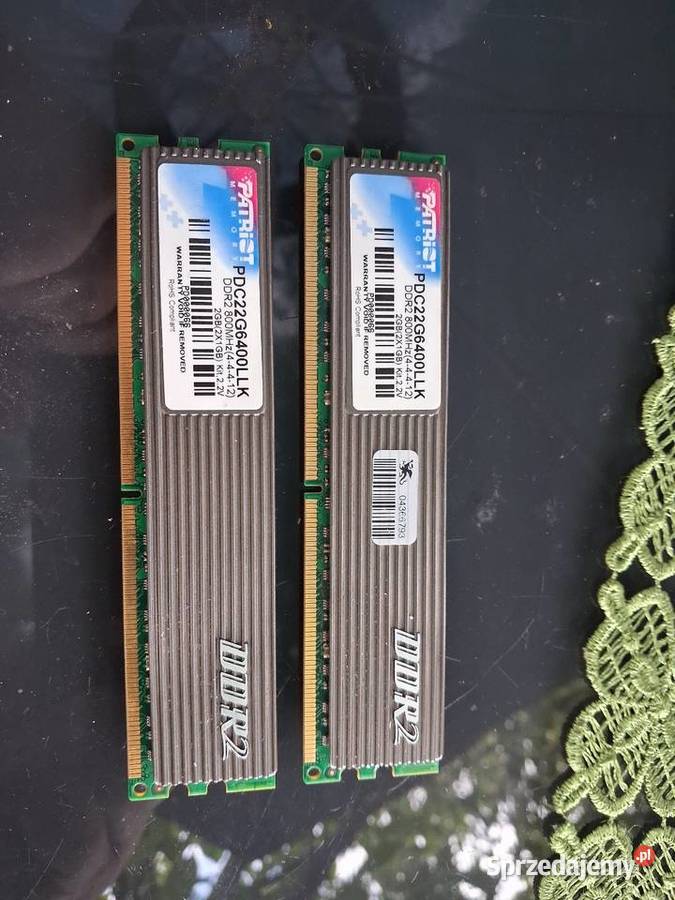Pamięć RAM DDR2 2x2GB Szczawinek
