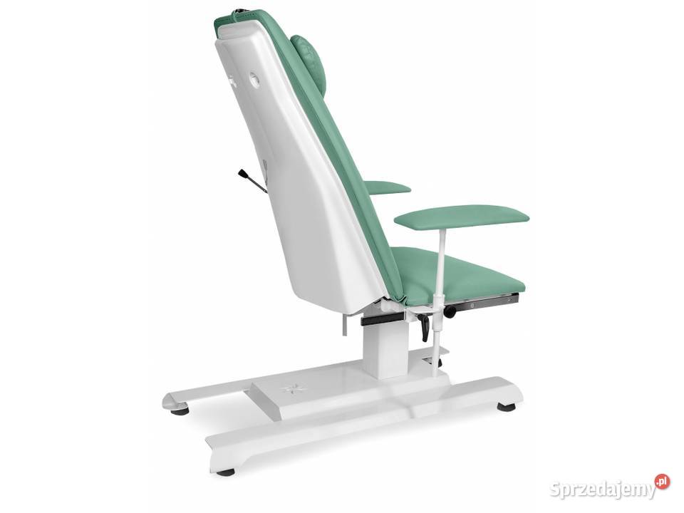 Fotel zabiegowy do pobierania krwi dializ badań Wyposażenie szpitali i gabinetów Kielce
