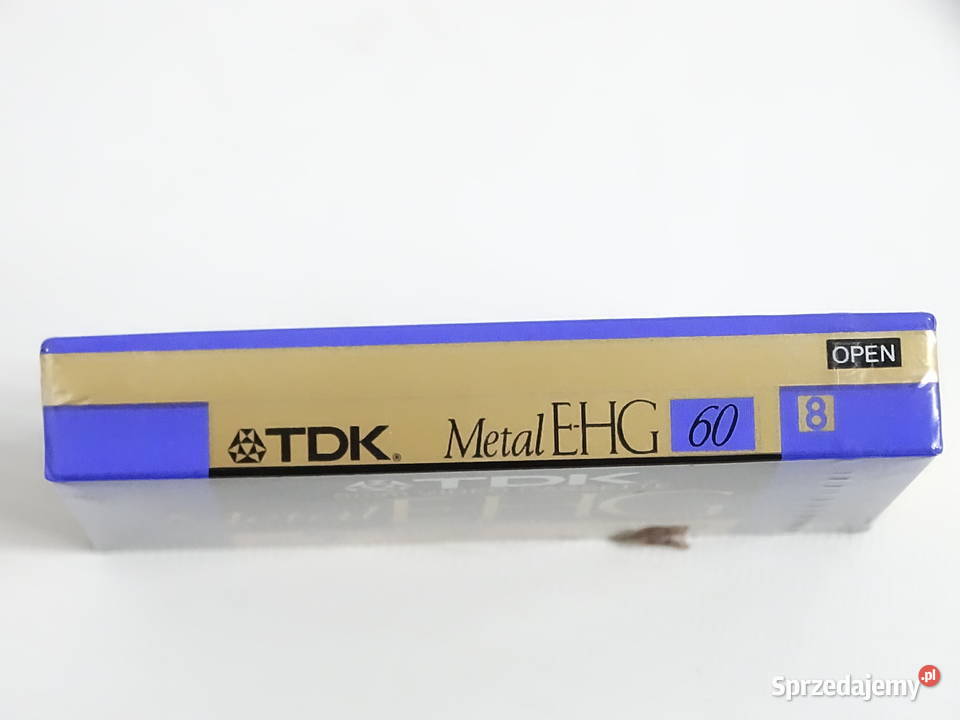 Kaseta 8mm TDK Metal EHG 60 NOWA w folii Rare Biłgoraj