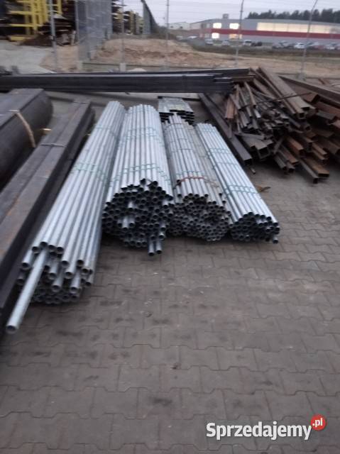 Rura ocynkowane słupki ogrodzeniowe ogrodzenie Leśniakowizna sprzedam